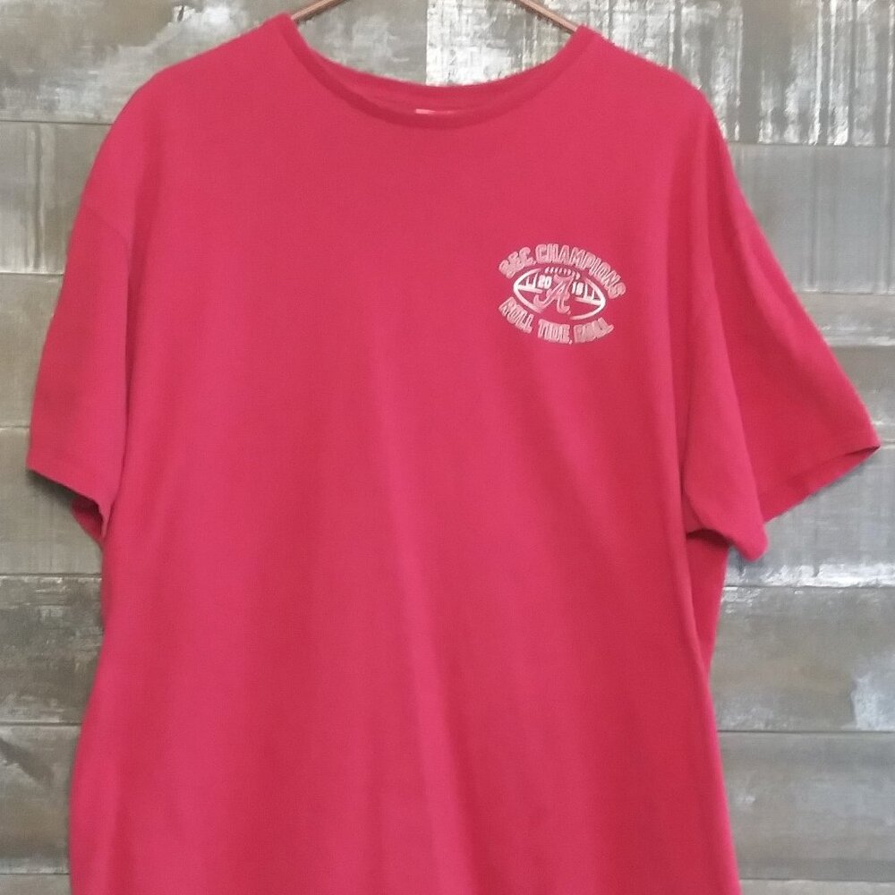 University Alabama Crimson Tide 2018 SEC Championship Mens XL SS Tee Shirt